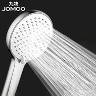 R3JW People love itJOMOOJOMOOSupercharged Shower Head Shower Shower Head Pressurized High Pressure Silicone Descaling Um