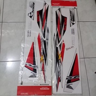 lis body/ striping honda supra x 125 R 2013 CW merah one heart ori AHM