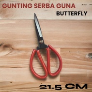 GUNTING BESI SERBA GUNA HITAM SUPER TAJAM 8INC P7101