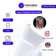 Hericaine Embossed And Black Embossed Vacuum Bag 100pcs