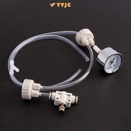 TYJC CO2 Generator,  Tube Valve Gauge DIY CO2 Kit, Generator Kit Bottle Cap Diffuser System Carbon D