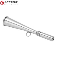 CHINK Boat Fog Horn, Removable Mouthpiece Silver Handheld Foghorn, Emergency Use 304 Stainless Steel