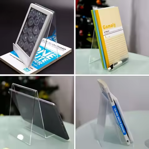 1pc of Book Holder, Display Rack, See-Through Bookshelf, Retail Store, Library, Book Holder, Book Sh