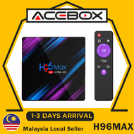 NEW H96MAX TVBOX 2GB 16GB Android 9  RK3318 Support 2.4/5GWiFi  Android BOX Media Player IPTV Malays