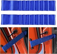 2 Pcs Door Limiting Straps, Heavy Duty Auto Door Check Limiter, Strong Adjustable Restriction Inspec