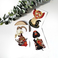 SIGNUM 3-in-1 A6 Postcard Pack - Greeting Card - Mini Art Print