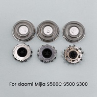 3PCS For S500C S500 S300 Electric Shaver Head Replace Shaver Net MJTXD01SKS Cutter Head Parts
