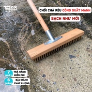 Iron Brush Moss Brush Multi-Purpose Scrubbing Brush Removes All Stubborn Stains, Strong Iron Brush