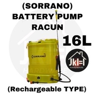 🔥HEAVY DUTY🔥TURBO 16L Sorrano Battery Sprayer Disinfectant Sanitize OGAWA / PABOOI PB-16L Pam Racun 