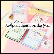 Authentic Sanrio Stick Note Pad (Cinnamonroll, Kerropi, Little Twin Stars, Hello Kitty)