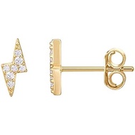 PAVOI  I4K  Plated Stud E pérdida with Cubic Zircon E+E E_celeかったですnt_moonE and Flower Egifts E_post