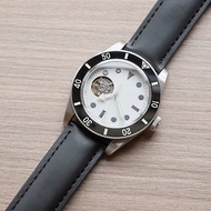 【情人節禮物】黑白40mm潛水錶。日本SEIKO機芯 。DIY 禮盒