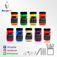 สีอะคริลิค สะท้อนแสง ST 120 ml. Fluorescent acrylic Colour หลากสี