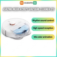 XIAOMI MIJIA Robot Vacuum Mop 3S Double Rotating Mop Dust Cleaner 4000PA Suction LDS Scan 3D Obstacle Avoidance Laser Aa
