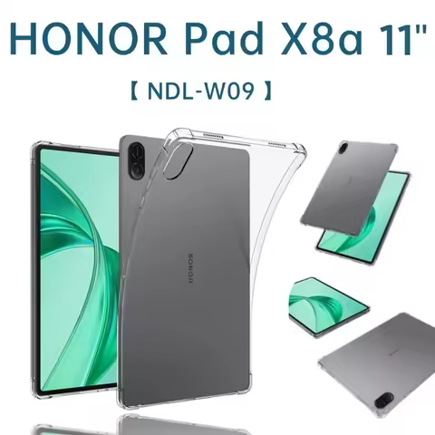 Soft Silicon Cover For Honor Pad X8a (2024) NDL-W09 Case 11" Tablet PC Funda For Honor Pad X9 X8 Pro