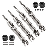 W245 Mini Small X Alloy Steel CVD Front and Rear Universal Drive Shaft+Combiner for Traxxas Mini Max