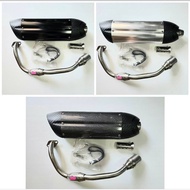 คอท่อ ADV 160 ทุกปี ขนาดคอท่อ 2นิ้ว งานสแตนเลส พร้อมปลายท่อ ยาว 18 นิ้ว ปลายคาร์บอน ฟรีแคทลดเสียง