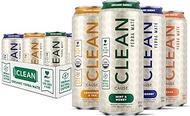 NEW! CLEAN Cause Variety Pack Organic Yerba Mate Tea (15.5oz cans, 12-Pack Case) Non-Carbonated, 160