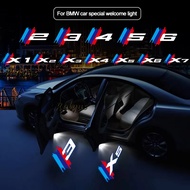 2Pcs LED Car Door Projector Car Welcome Light For BMW X1 X2 X3 X4 X5 X6 X7 E90 E91 E92 E93 E60 E61 F