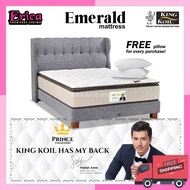 [Erica] King Koil Prince Collection Emerald Mattress - 13" Thickness / Free Pillow / Tilam Spring