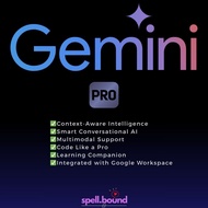 Google Gemini Pro Private Account | Veo 3+Flow+1000 AI Credit+2TB Storage
