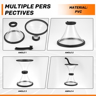 Transparent Piggy Bank Circling Saving Box Bank