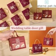 1psc / Chinese Wedding Door Gift Box / Wedding Candy boxes for Wedding Door Gift喜糖礼盒