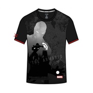 FBT Marvel Round Neck L3 T-Shirt Kids Black/Grey