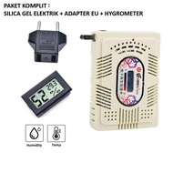 Electric Silica Gel + Hygrometer - Anti-Fungus - Anti-Moisture for Drybox Dry Box Lenses - Cameras -