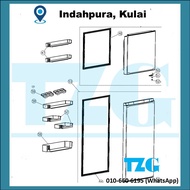 ORIGINAL HISENSE REFRIGERATOR LOW RACK RT549N4ABU (B8FKH)