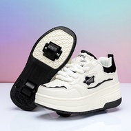 SHIYAN | Invisible Dual Wheel Retractable Heelys Shoes