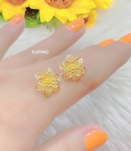 [ Bền màu - Loại I ] Đôi bông tai cưới đôi bông tai nữ mạ vàng 24k Mẫu 03.170521