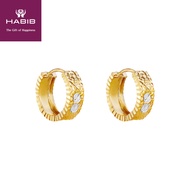 HABIB Oro Italia Freya Gold Earring, 916 Gold
