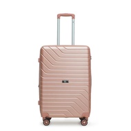 HQ LUGGAGE กระเป๋าเดินทาง ABS 4 ล้อคู่ กุญแจล็อค 3 รหัส รุ่น 5515