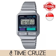 [Time Cruze] Casio A120 Adjustable Vintage 1980s Digital Unisex Watch A120WE-1ADF A120WE-1A