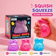 Rabbit Squishy Stress Ball Slow Rebound Sensory Fidget Toy Anxiety Relief ADHD Autism Focus