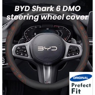 【Perfect Fit】BYD Shark 6 accessories car leather steering wheel cover car accessories interior byd c