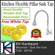 KH Elise Kitchen Flexible Pillar Sink Tap ''Bawah keluar Air'' EP 700 ***Good Quality*** (Fast Deliv