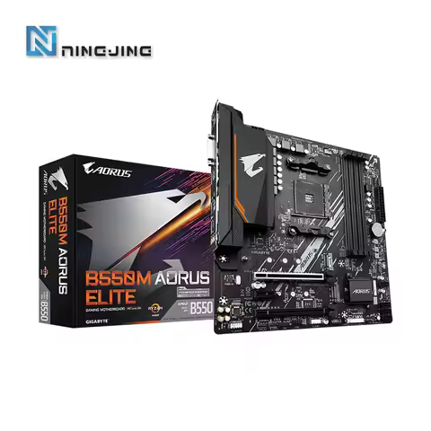 GIGABYTE B550M AORUS ELITE New Micro-ATX AMD B550 Socket AM4 Motherboard