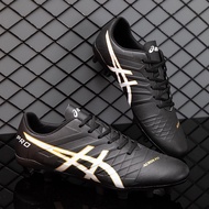 Asics Men Football Boots High Ankle Soccer Shoes Non-slip Damping Training Futsal Shoes Children Football Sneakers e68pl au6a