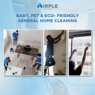 Highest 5 Stars rated Baby, Pet &amp; Eco- Friendly General Home Cleaning - Airple Aircon