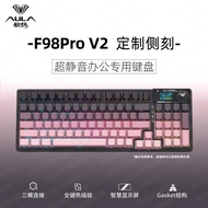 [AVAILABLE FOR DELIVERY] AULA F98 Pro V2 Wireless Mechanical Keyboard | Full keys 3 modes | Hotswap 