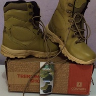 ready sepatu gunung consina original - Hijau 40