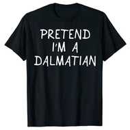 Halloween Dalmatian Costume Men men Adult Dalmation T-Shirt