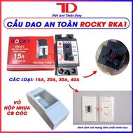 Safety circuit breaker 15A 20A 30A 40A type ROCKY RKA1, circuit breaker MCCB, circuit breaker