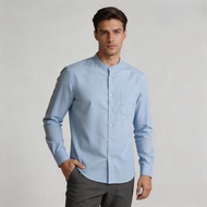 RICARDO MJ brown S 4L - Shirt koko longPOLOS