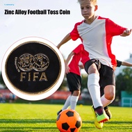 Portable Football Match Coin Competition Coin for Football Games Flip Coin for Football Referee Port