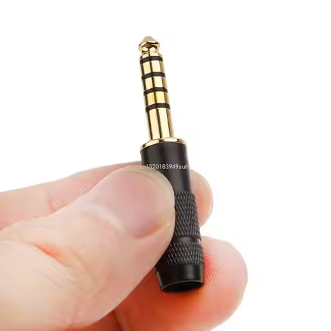 4.4mm 5 Poles Male Full Balanced Headphone Plug For NW-WM1Z NW-WM1A AMP Player