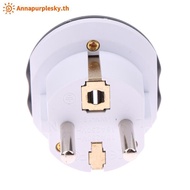 Annapurplesky Universal Travel Adapter 2Pin 4.8mm FR AU US UK to EU Euro Korea Plug Converter TH