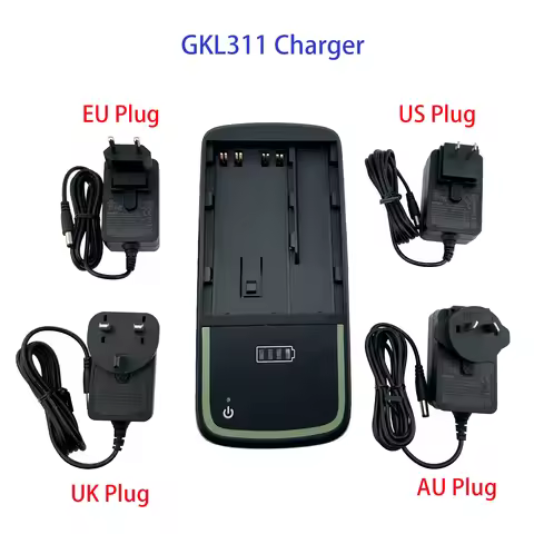 GKL311 Charger For Leica GEB211 GEB212 GEB221 GEB222 GEB241 GEB243 GEB334 GEB364 Total Station Batte